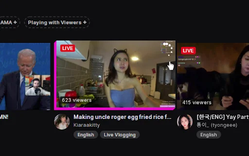 Previews: Ekstensi Twitch, YouTube & Kick Terbaik – Unduh Gratis - Screenshot 5