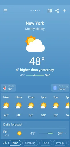 Download Weather & Clima Terbaru – Aplikasi Cuaca Akurat Gratis - Screenshot 4