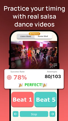 Download Dancetime – Salsa Beat Finder Terbaru – Aplikasi Penari - Screenshot 5