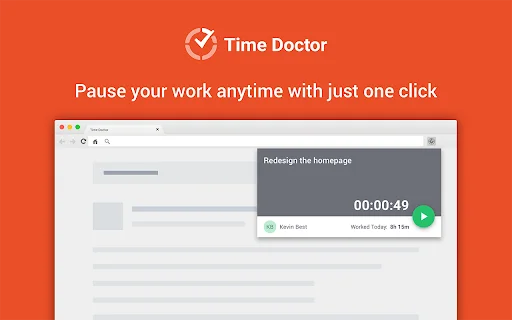 Download Time Doctor Chrome Extension Terbaru – Pelacak Waktu Gratis - Screenshot 3