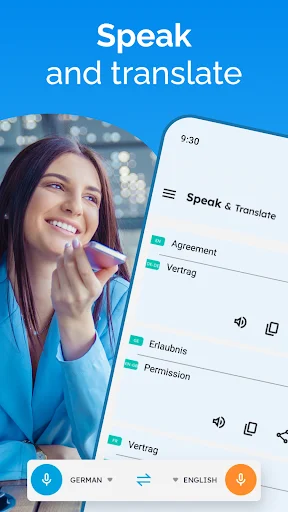 Download Speak and Translate Languages – Aplikasi Penerjemah Cepat - Screenshot 1