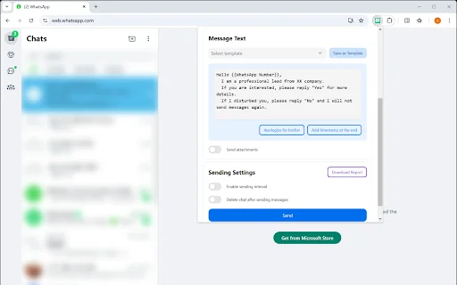 WA Bulk Sender Pro – Kirim Pesan WhatsApp Massal Tercepat - Screenshot 2