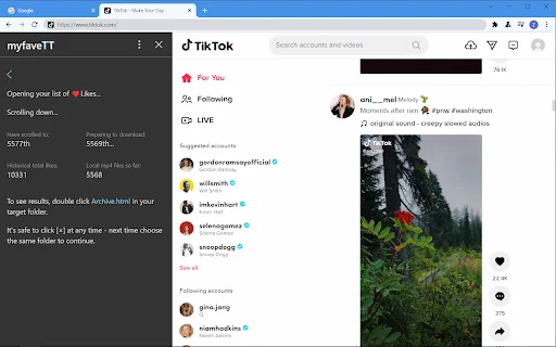 Download myfaveTT Terbaru – Simpan Video TikTok Favorit Anda - Screenshot 2