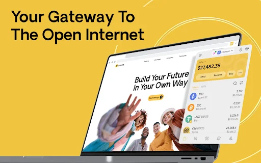 Download Coin98 Wallet Extension – Dompet Kripto & DeFi Aman - Screenshot 1