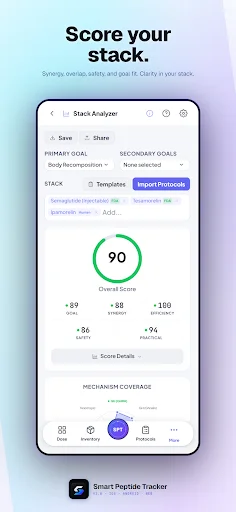 Unduh Smart Peptide Tracker Terbaru – Lacak Peptida Secara Mudah - Screenshot 7
