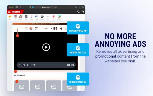Ghostery AdBlocker: Browser Cepat & Privasi Maksimal – Unduh - Screenshot 2