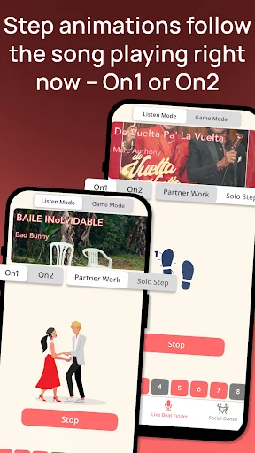 Download Dancetime – Salsa Beat Finder Terbaru – Aplikasi Penari - Screenshot 2