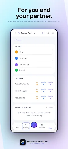 Unduh Smart Peptide Tracker Terbaru – Lacak Peptida Secara Mudah - Screenshot 4