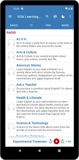 Download VOA Learning English Terbaru – Belajar Bahasa Inggris - Screenshot 9