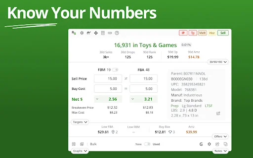 Download RevSeller Terbaru – Alat Riset Produk Amazon Terbaik - Screenshot 1