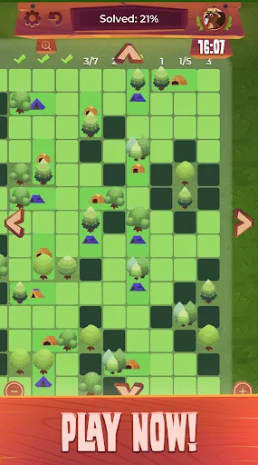 Download Real Tents & Trees Terbaru – Game Puzzle Logika Seru - Screenshot 6