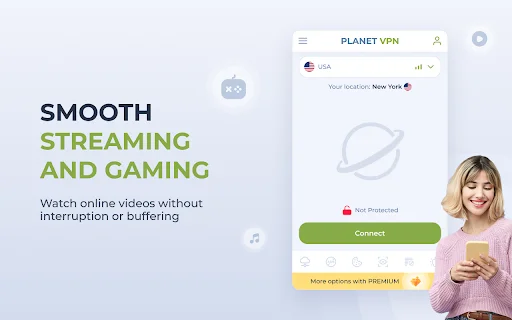 Download Planet VPN Chrome – VPN Gratis & Cepat Indonesia - Screenshot 2