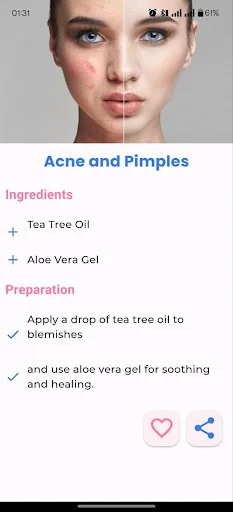 Download Skin Care: Face and Hair Terbaru – Tips Kecantikan Alami - Screenshot 3