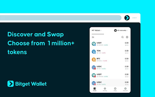 Bitget Wallet Chrome: Dompet Web3 & Crypto Terbaik 2024 - Screenshot 4