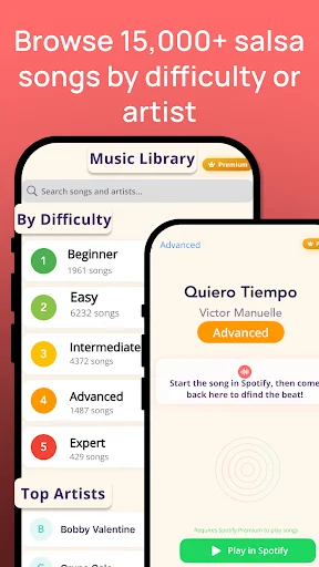 Download Dancetime – Salsa Beat Finder Terbaru – Aplikasi Penari - Screenshot 4