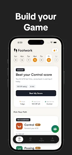 Download Footwork: Aplikasi Latihan Sepak Bola AI Terbaik - Screenshot 1