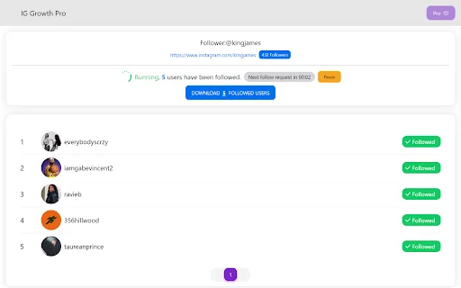 Download IG Auto Follower Terbaru – Tingkatkan Followers IG Anda - Screenshot 3