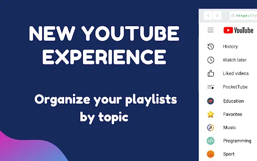 PocketTube: Kelola Playlist YouTube dengan Mudah & Efisien - Screenshot 1