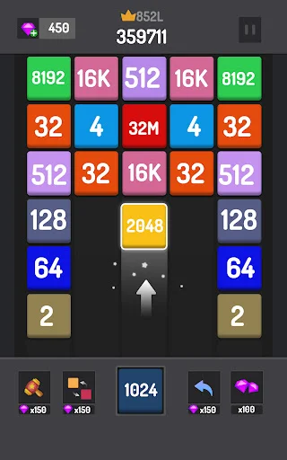 Download Number Games – 2048 Blocks Terbaru – Game Asah Otak Gratis - Screenshot 19