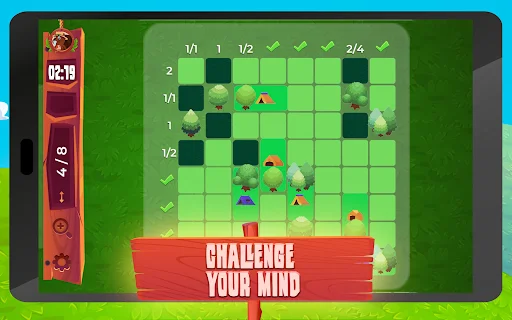 Download Real Tents & Trees Terbaru – Game Puzzle Logika Seru - Screenshot 9