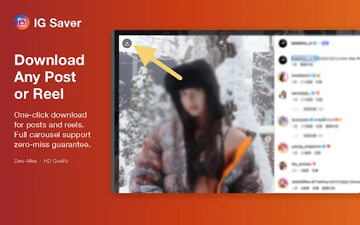 IG Saver 2026: Download Video, Reels & Foto Instagram Gratis - Screenshot 3