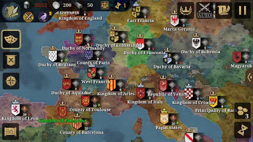 Download European War 7: Medieval – Strategi Perang Terbaik - Screenshot 6