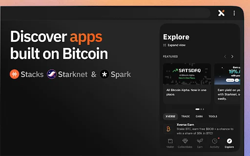 Download Xverse Bitcoin Wallet: Kelola BTC, Ordinals & Runes Aman - Screenshot 6