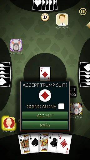 Download Euchre Ultimate Terbaru – Game Kartu Seru Gratis - Screenshot 2