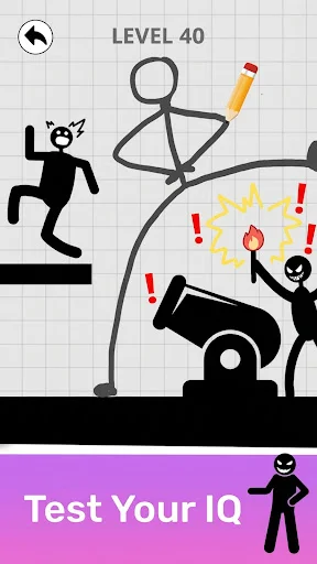 Download Save Stickman: Brain Draw Line Terbaru – Asah Otak Seru - Screenshot 2