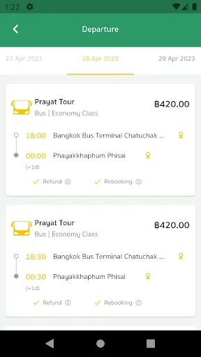 Download Prayat Tour Terbaru – Pesan Tiket Transportasi Mudah - Screenshot 3
