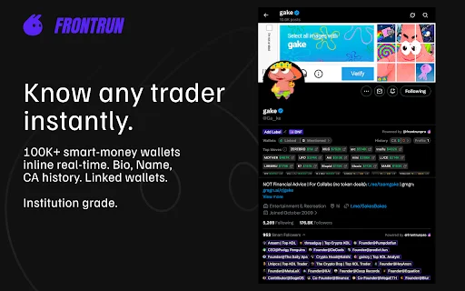 Download Frontrun Terbaru – AI Co-pilot Trading Crypto Terbaik - Screenshot 2