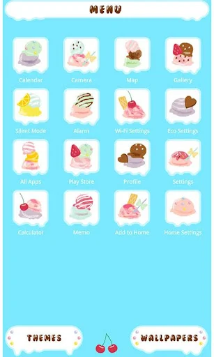 Download Tema I Scream for Ice Cream! Terbaru – Gratis - Screenshot 2