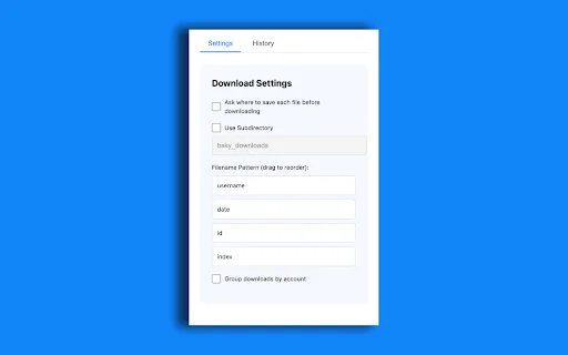 Download Bluesky Media Downloader – Simpan Gambar & Video Mudah - Screenshot 2