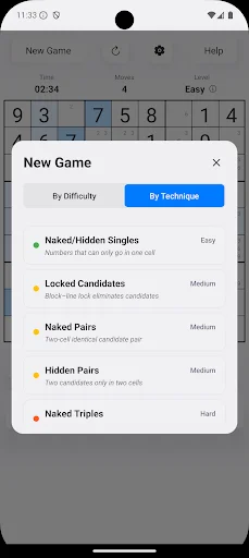 Download Sudoku Trainer! Terbaru – Pelajari Teknik Sudoku Gratis - Screenshot 4
