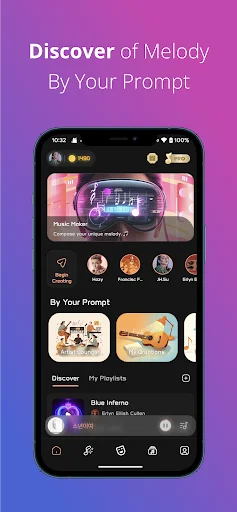 Download Melody AI Music & Song Maker – Buat Musik Instan - Screenshot 1