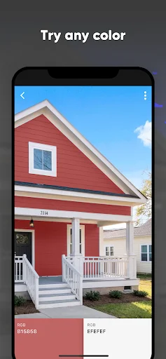 Download Paint my House: Exterior Color – Ubah Warna Cat Rumah - Screenshot 3