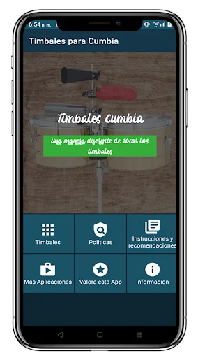Download Timbales Cumbia Terbaru – Aplikasi Perkusi Realistis - Screenshot 8