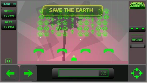 Download Arcade Invaders From Space – Game Arkade Retro Seru - Screenshot 2