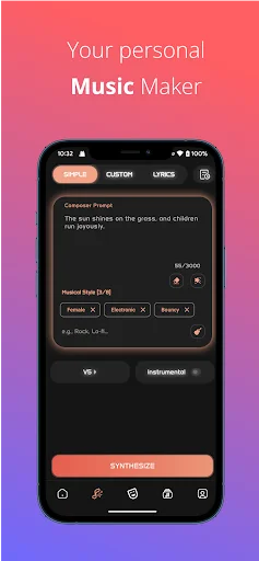 Download Melody AI Music & Song Maker – Buat Musik Instan - Screenshot 2