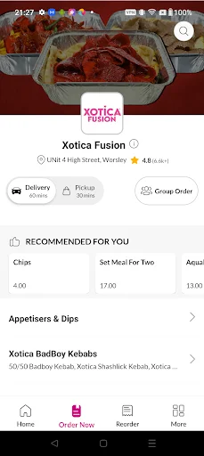 Download Xotica Fusion Terbaru – Pesan Makanan & Promo Eksklusif - Screenshot 3