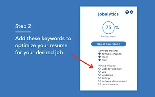Jobalytics: Analisis Kata Kunci Resume & Lolos ATS Gratis - Screenshot 2