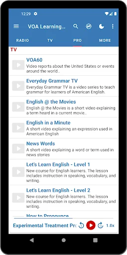 Download VOA Learning English Terbaru – Belajar Bahasa Inggris - Screenshot 10