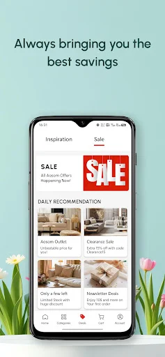 Download Aosom Online Shopping Terbaru – Furnitur Hemat & Praktis - Screenshot 2