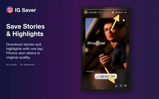 IG Saver 2026: Download Video, Reels & Foto Instagram Gratis - Screenshot 4