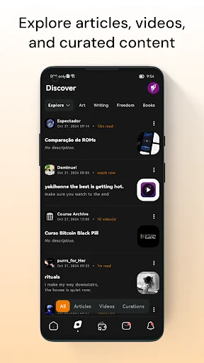 Download YakiHonne APK Terbaru – Klien Sosial Nostr & Bitcoin - Screenshot 2