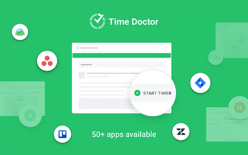 Download Time Doctor Chrome Extension Terbaru – Pelacak Waktu Gratis - Screenshot 1