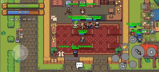 Download Definya: 2D MMORPG Terbaru – Main RPG Klasik Gratis - Screenshot 9