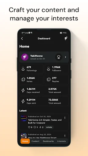 Download YakiHonne APK Terbaru – Klien Sosial Nostr & Bitcoin - Screenshot 3