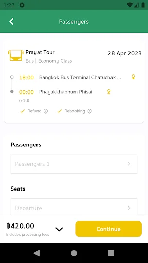 Download Prayat Tour Terbaru – Pesan Tiket Transportasi Mudah - Screenshot 4