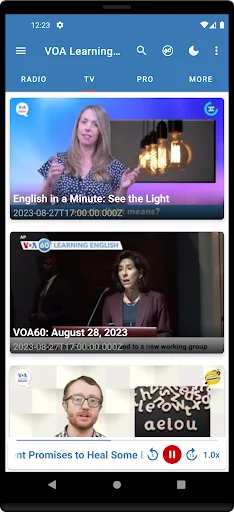 Download VOA Learning English Terbaru – Belajar Bahasa Inggris - Screenshot 3